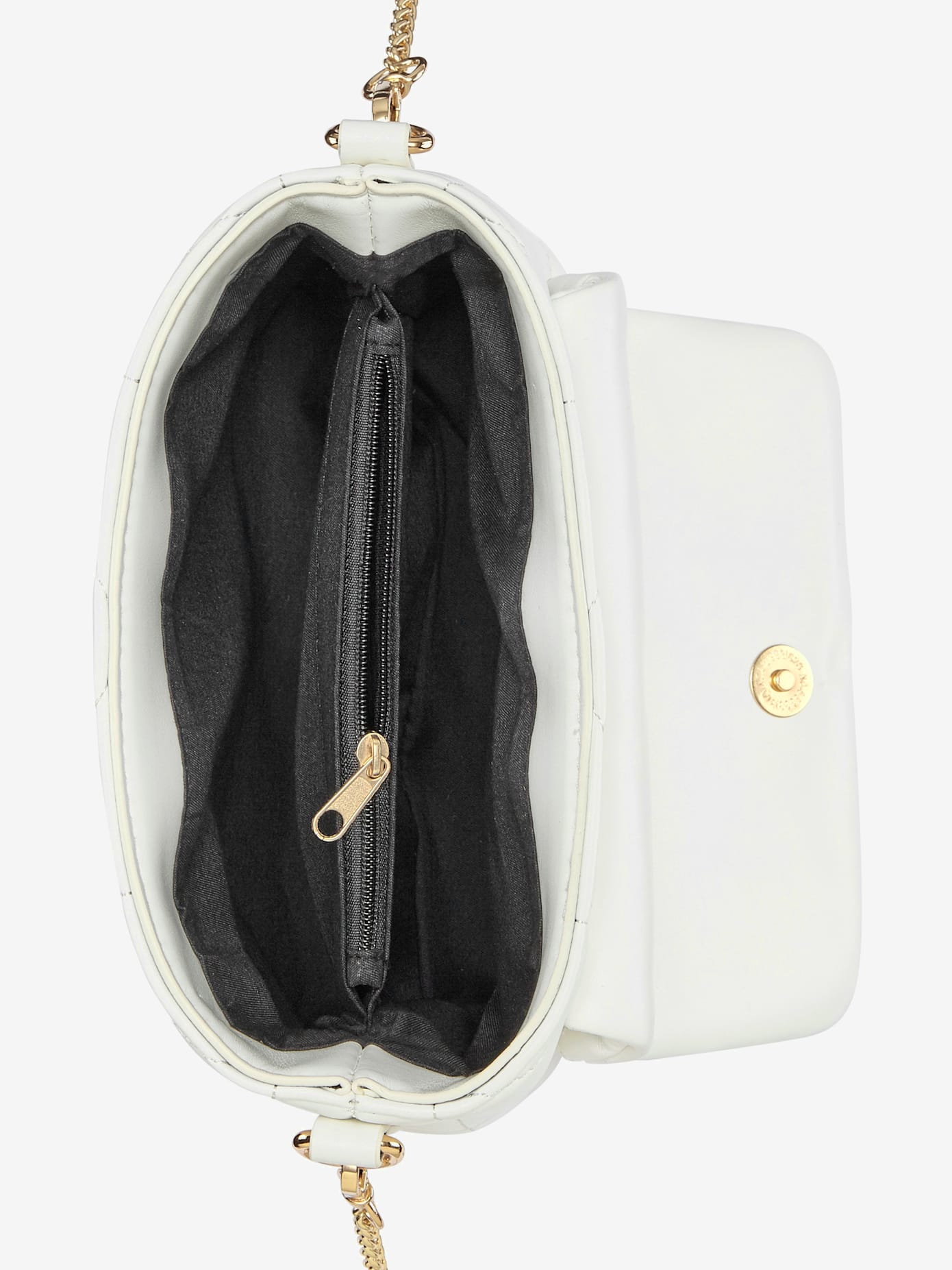 Sac en bandoulière mini-sac au design matelassé avec anse à chaîne amovible