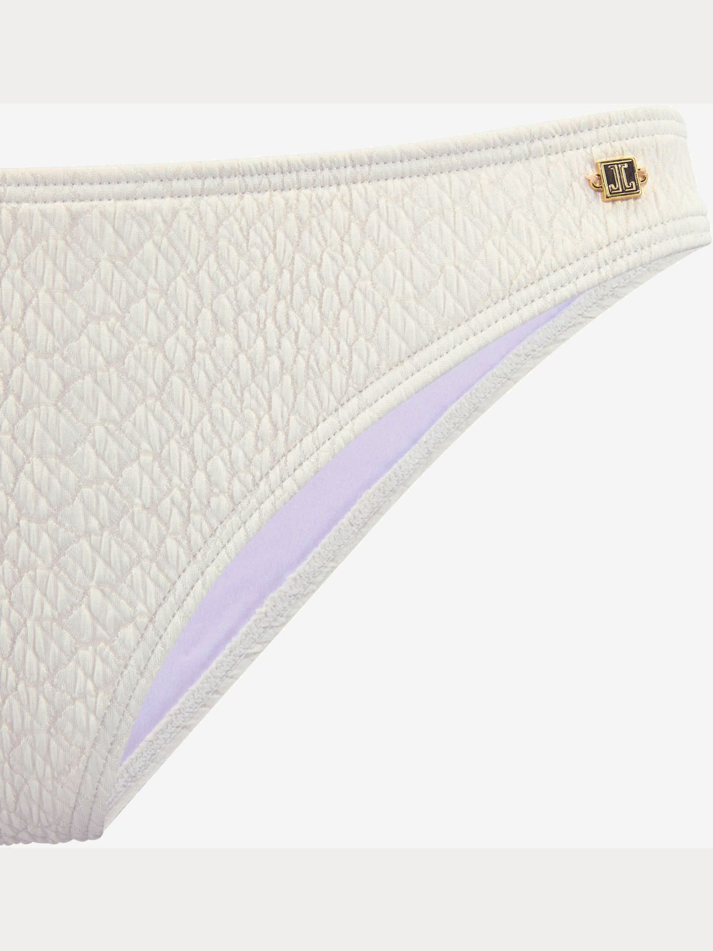 Maillot de bain bandeau à armatures qualité structurée élégante au look animal