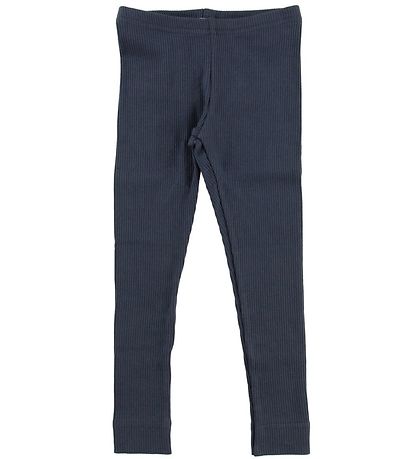 MarMar Leggings - Rib - Modal - Blåe