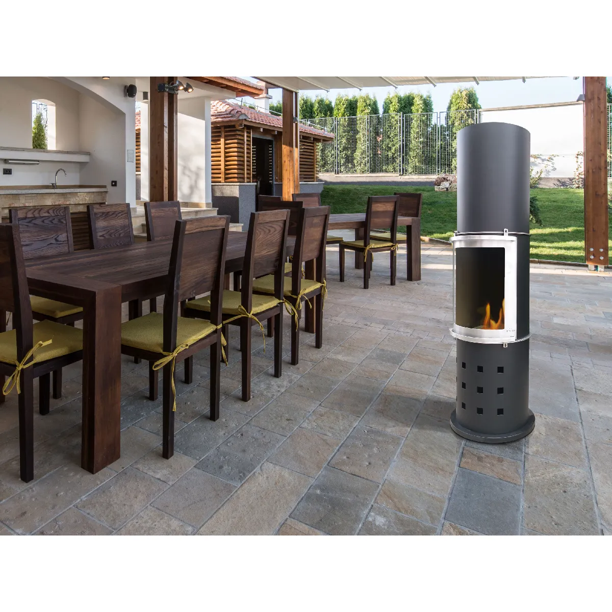 Purline BESTFIRE DESIGN - Noir