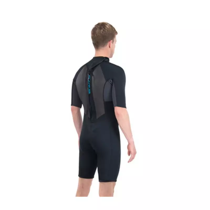 Combinaison shorty DAKINE Quantum Back Zip Shorty 2\2 F\L Black/Grey