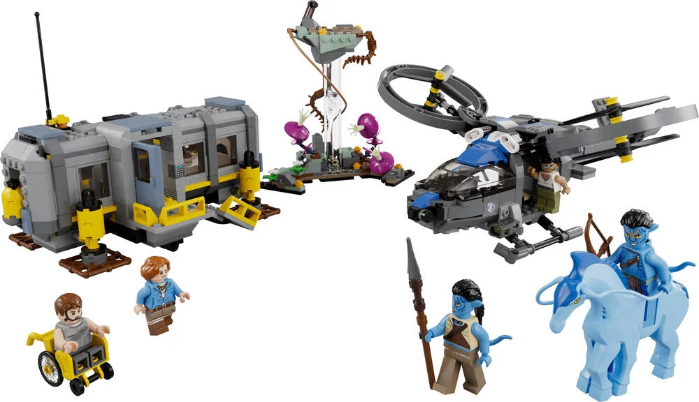 LEGO® AVATAR 75573 LES MONTAGNES FLOTTANTES LE SECTEUR 26 ET LE SAMSON RDA