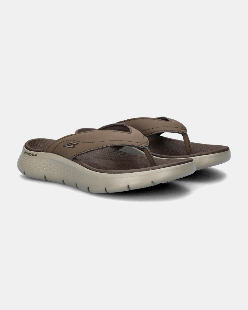 Skechers Go Walk Flex Vallejo Slippers  - bruin