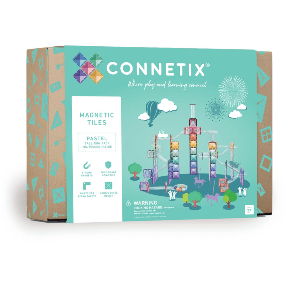 Køb Connetix Pastel Bold Run Pak 106 Styks