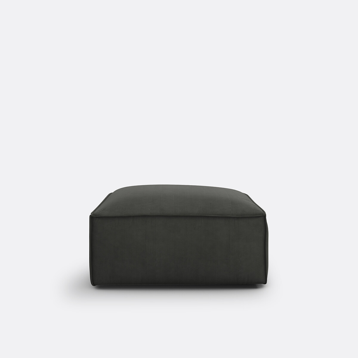 LA REDOUTE INTERIEURS<br>Puff modular em veludo canelado, Seven