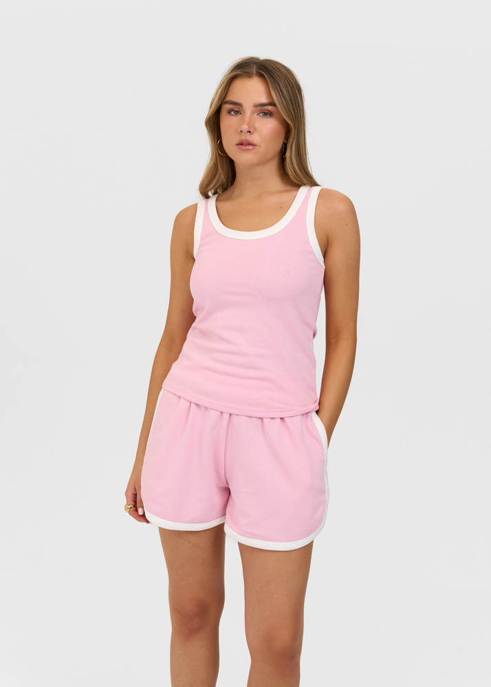 Jeanelle top lichtroze