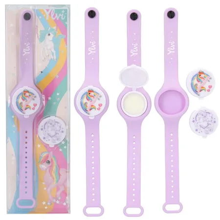 Depesche Ylvi & the Minimoomis Lipbalm Armband, 1 Stück, 2-fach sortiert