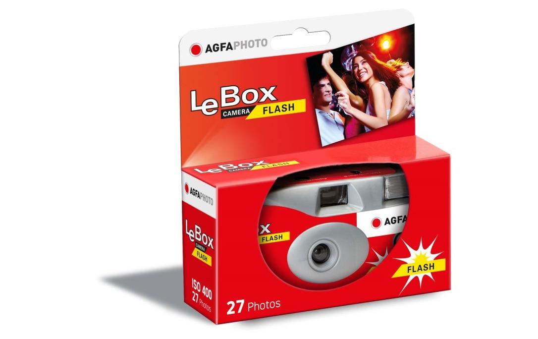 Einwegkamera LeBox FlashEinwegkamera mit One-Touch-Blitz