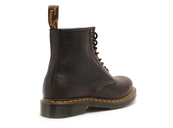 Dr martens boots bottine homme 1460 gaucho marron