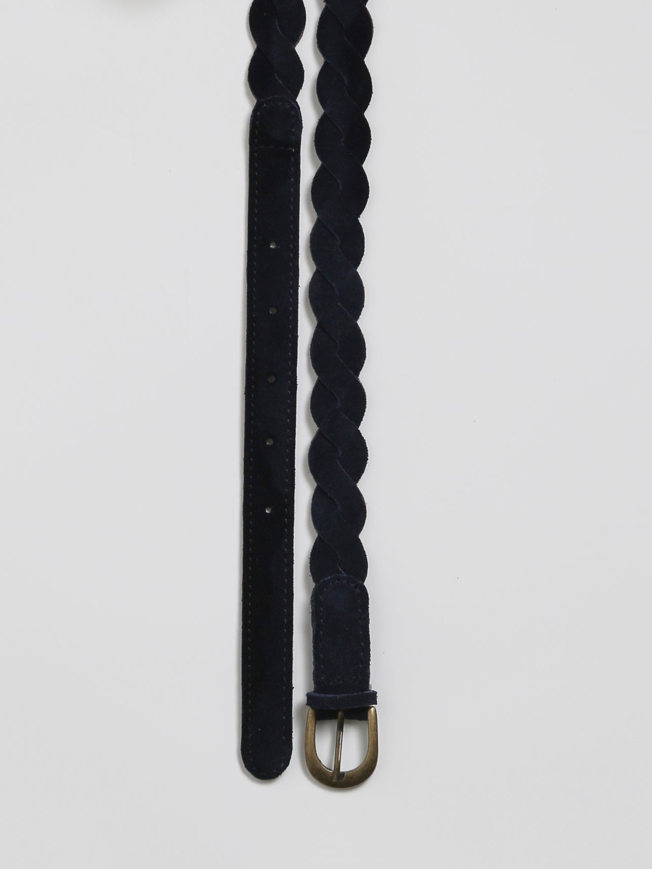 Ceinture tressée Fille en cuir