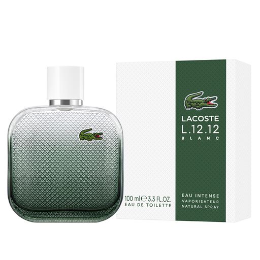 Lacoste L.12.12 Blanc Eau Intense For Men Eau De Toilette, 100 ml