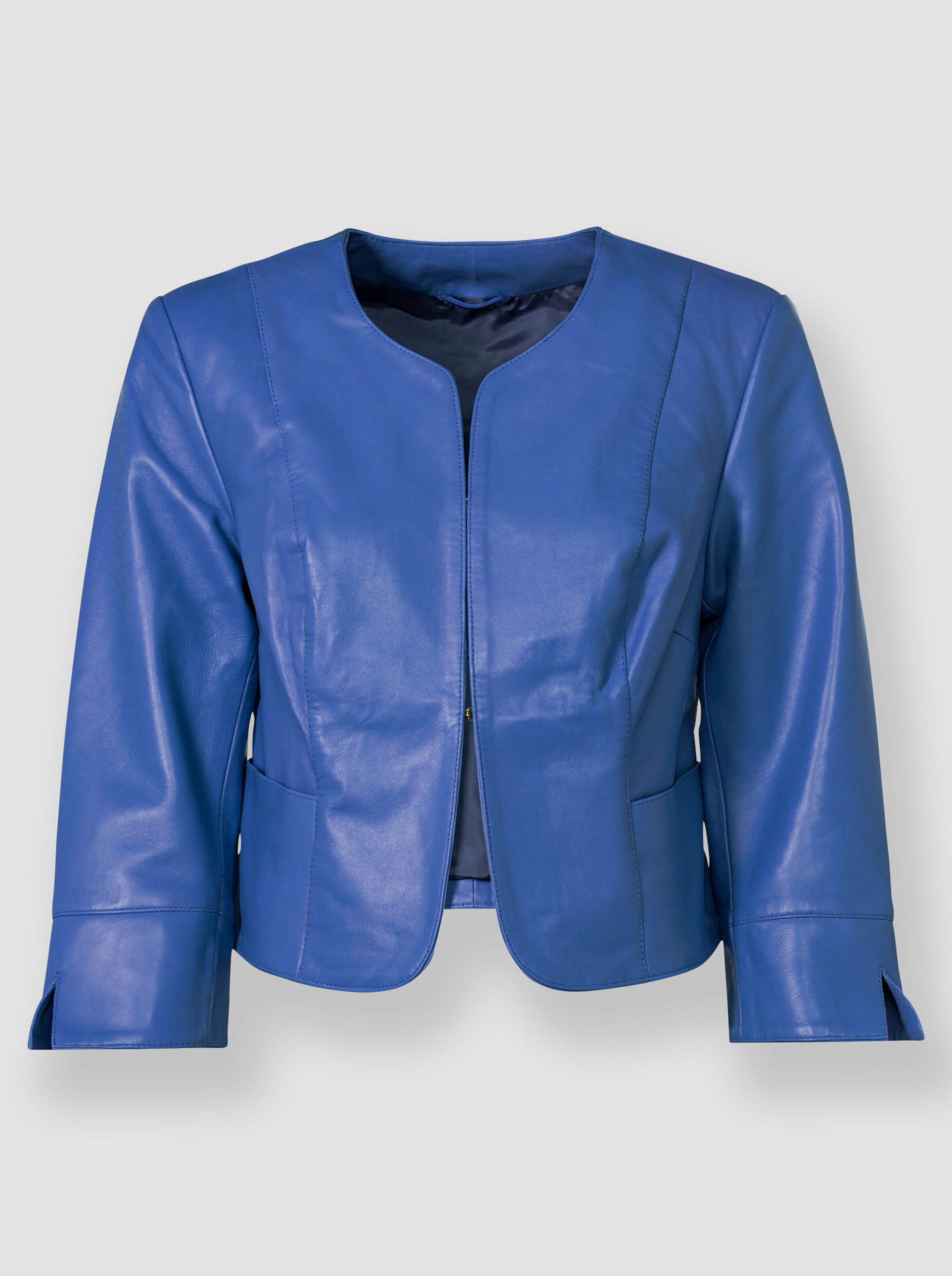Leder-Jacke
