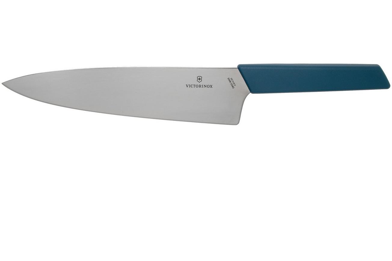 Victorinox Swiss Modern koksmes 20 cm, blauw