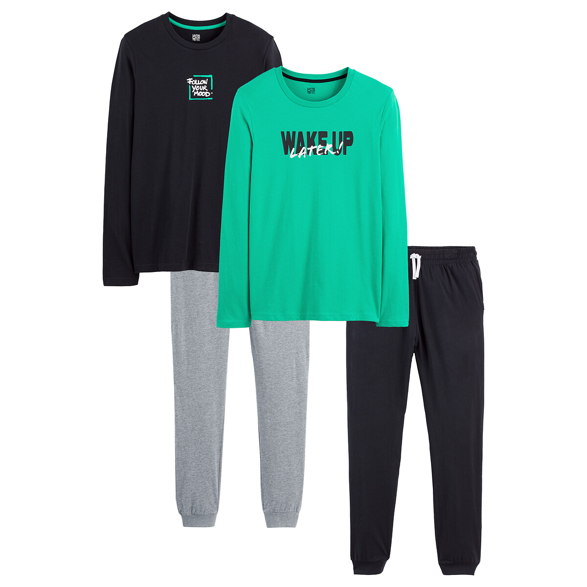COLEÇÃO LA REDOUTE<br>Conjunto de 2 pijamas