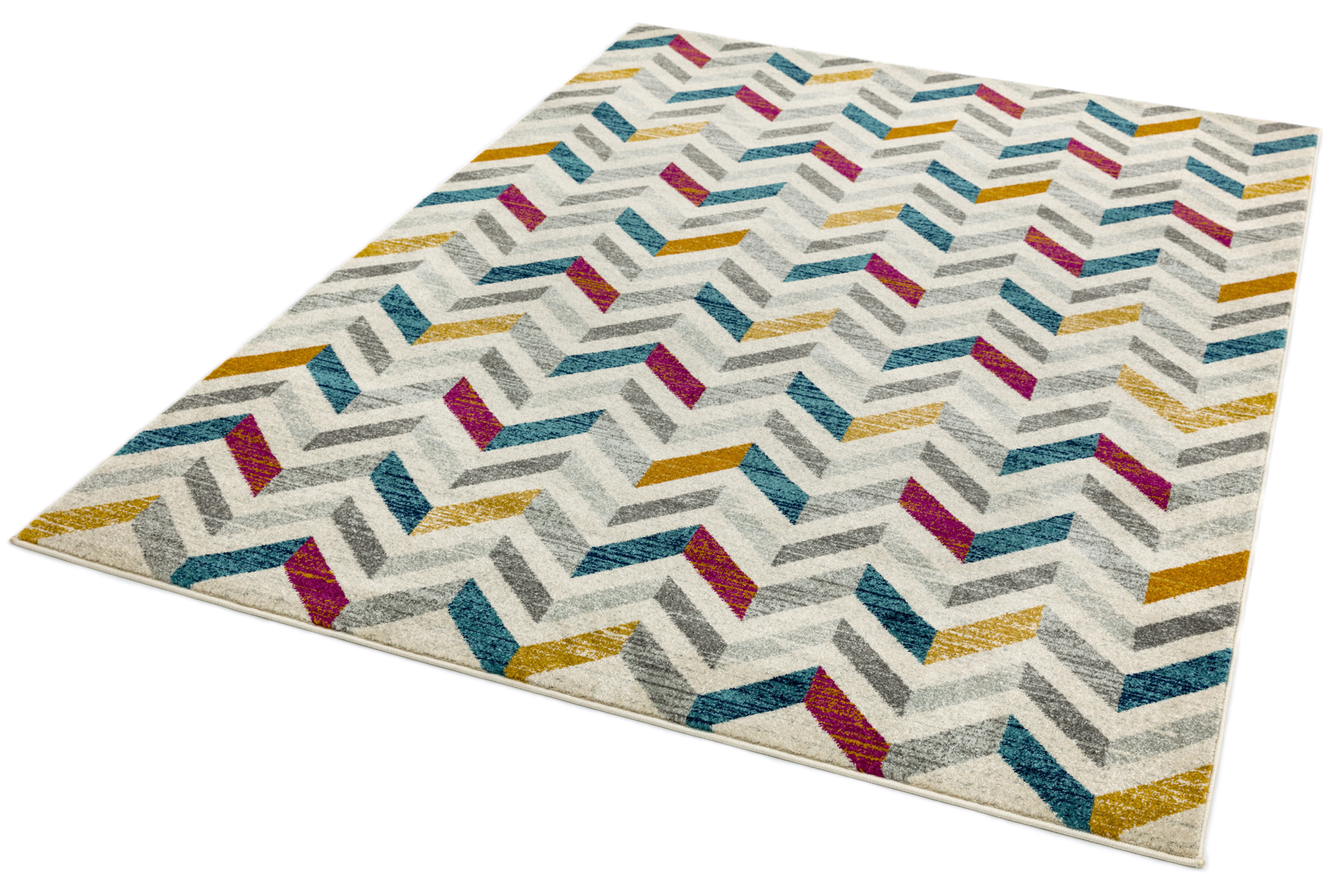 Vloerkleed Colt Chevron Multi 160x230 cm