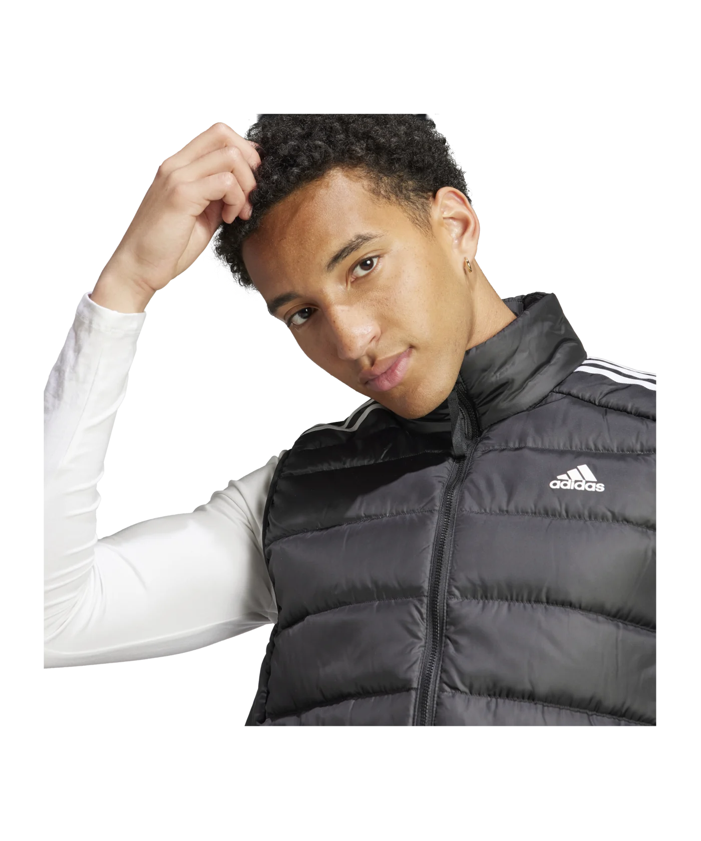 adidas Essentials Down Weste Schwarz