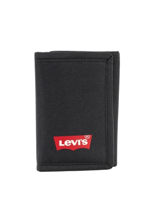 Portefeuille levi's® batwing trifold wallet 59 noir standard