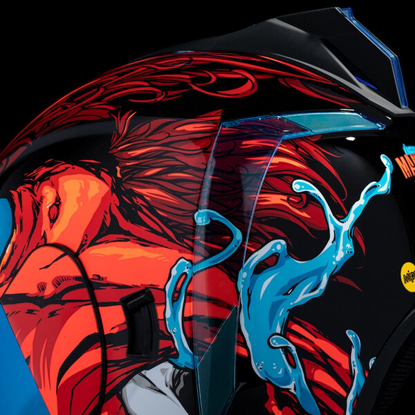 Icon - Casque Airform MIPS® Manik'RR™ Rouge / Bleu
