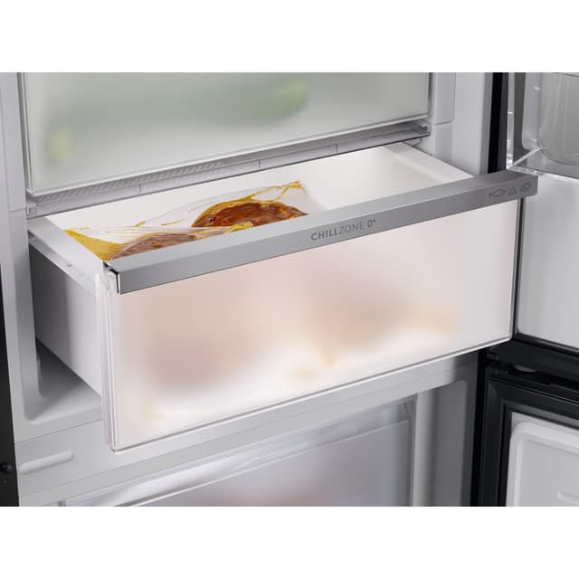 Electrolux Kølefryseskab LNT8MB36B (Sort rustfri stål)