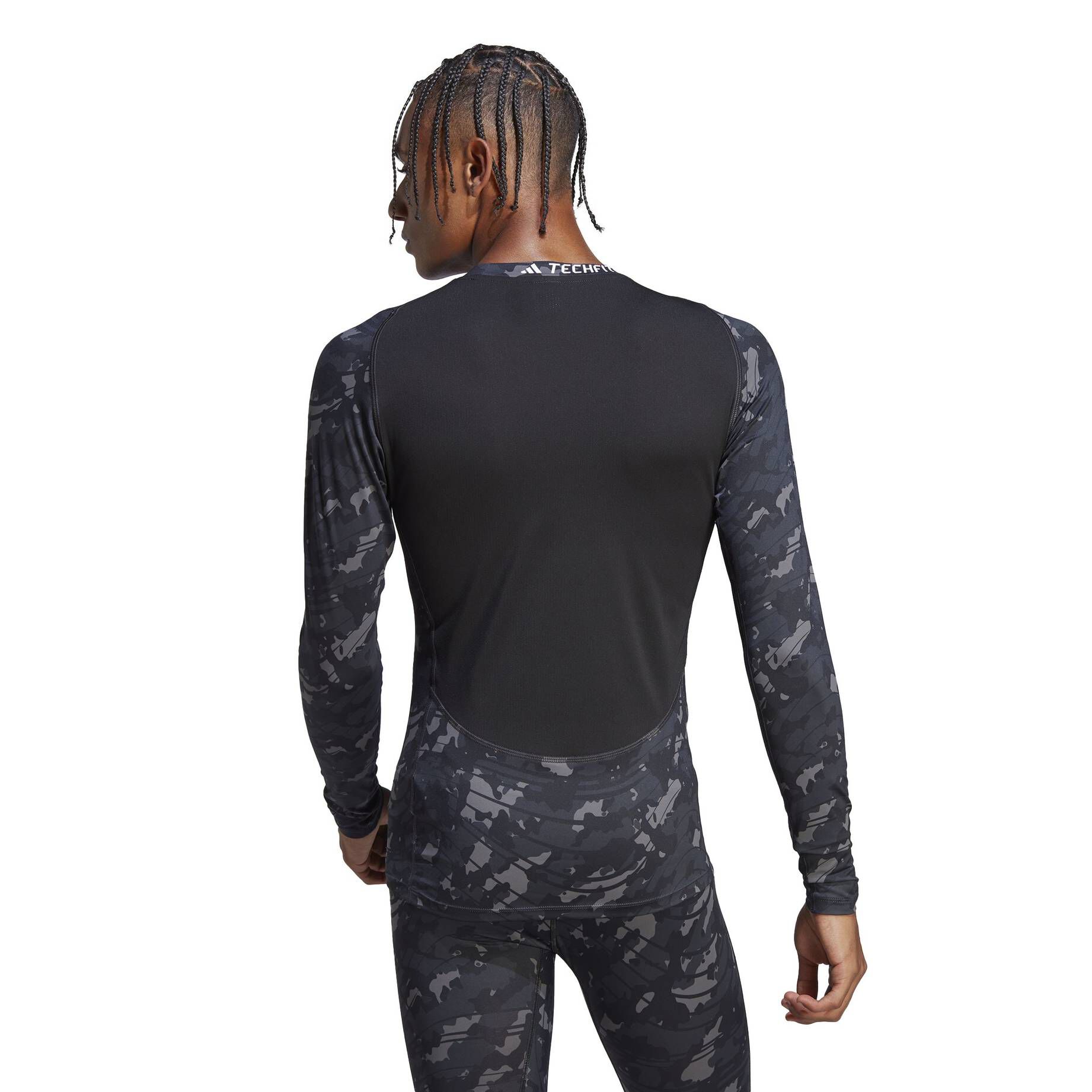 adidas Performance| Herren Trainingsshirt TECHFIT Langarm