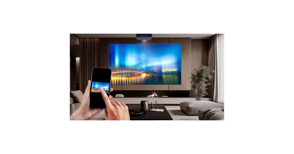 OptomaUHZ68LV 4K UHD Dual Laser home entertainment DLP-projector  (Zwart, 5000 ANSI lumen)