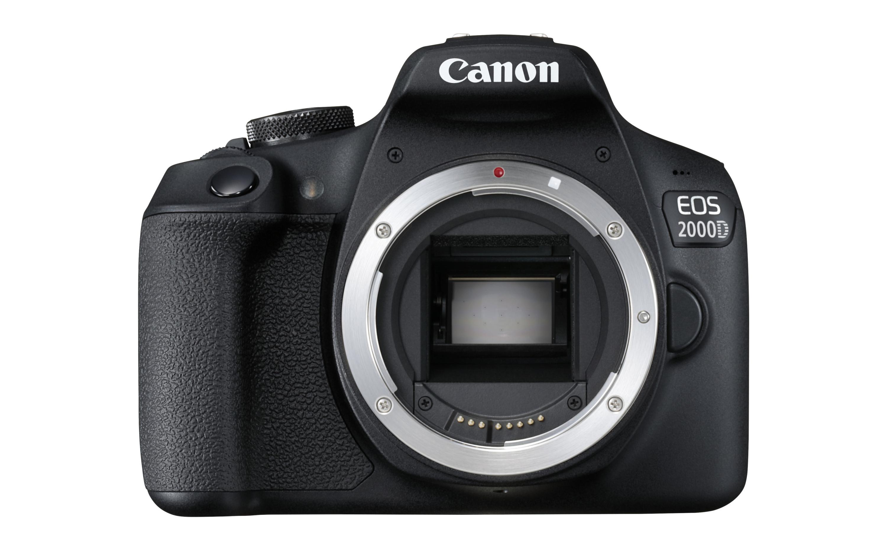 Fotokamera EOS 2000D Body<br>Einsteiger-DSLR mit APS-C Sensor