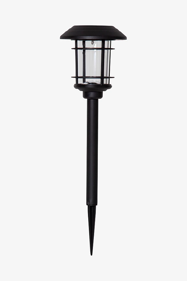 Stolpelykt, solcelle Fride, 3-pk
