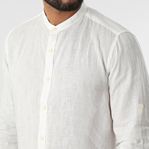 Chemise A Manches Longues 7632 Blanc