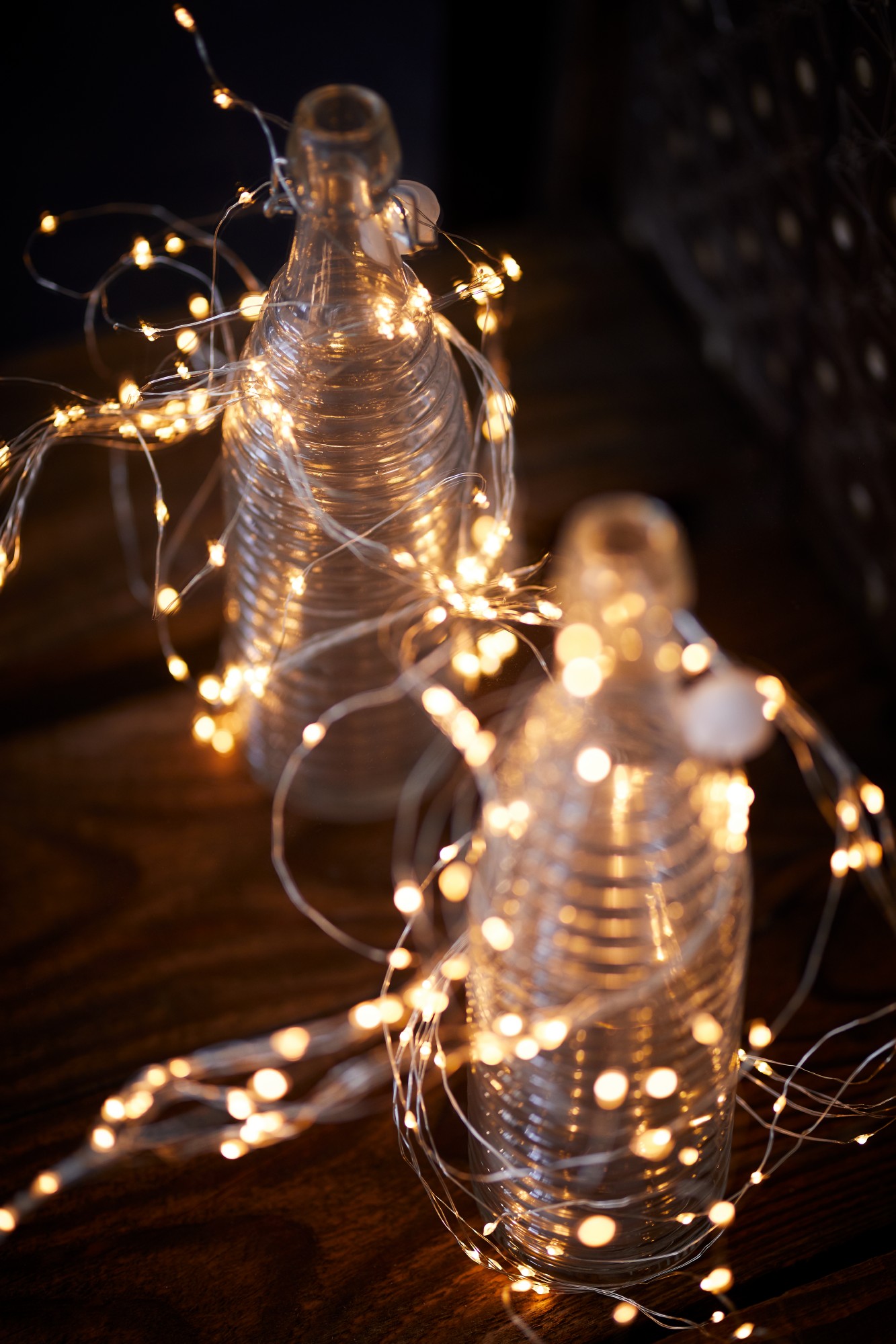 Lichtertraube 'Bertogne', 125 LED, 12 Strippen, 140 cm von fischer's lagerhaus