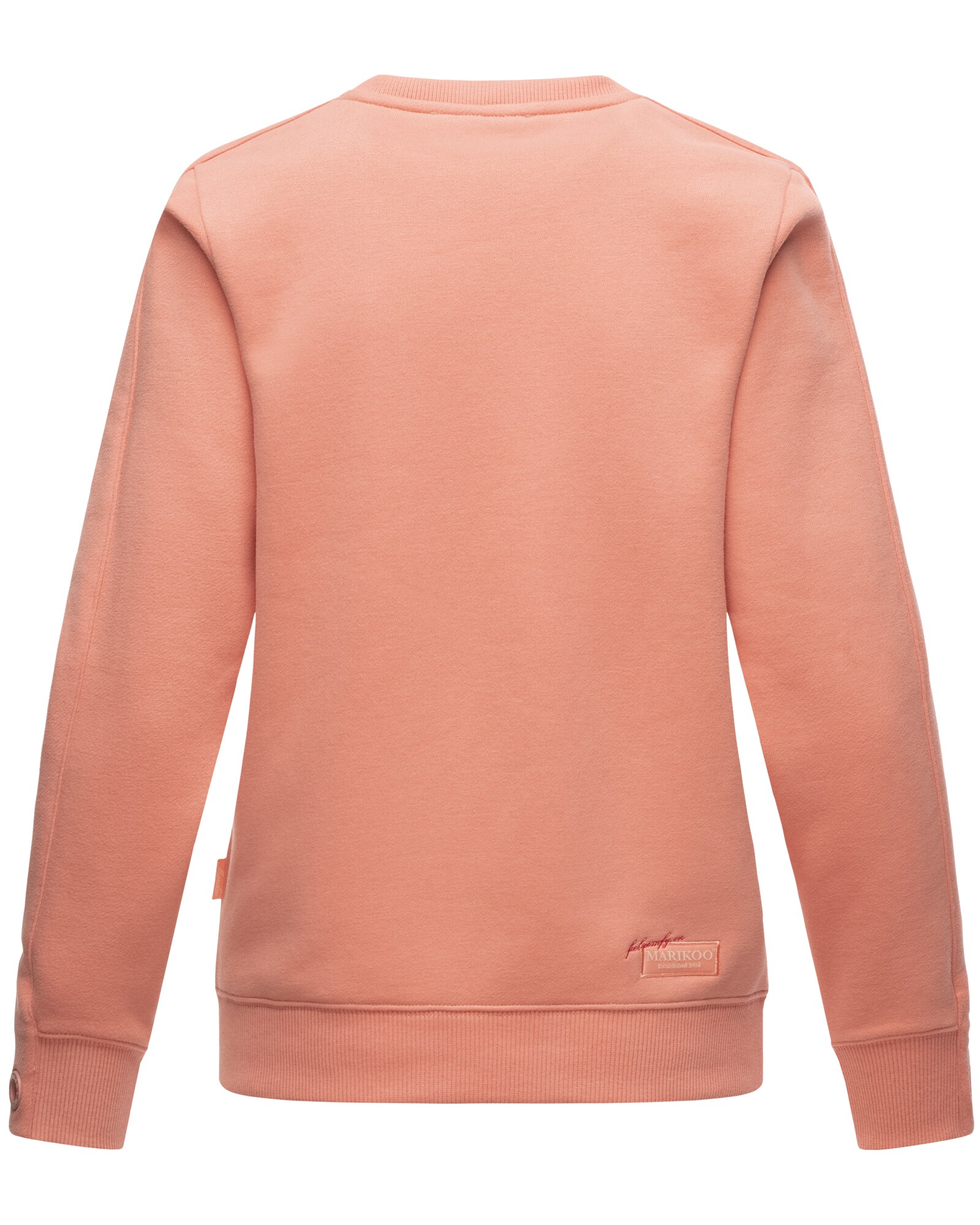 MARIKOO Damen Sweatshirt Pullover Mit Recyceltem Material Umikoo