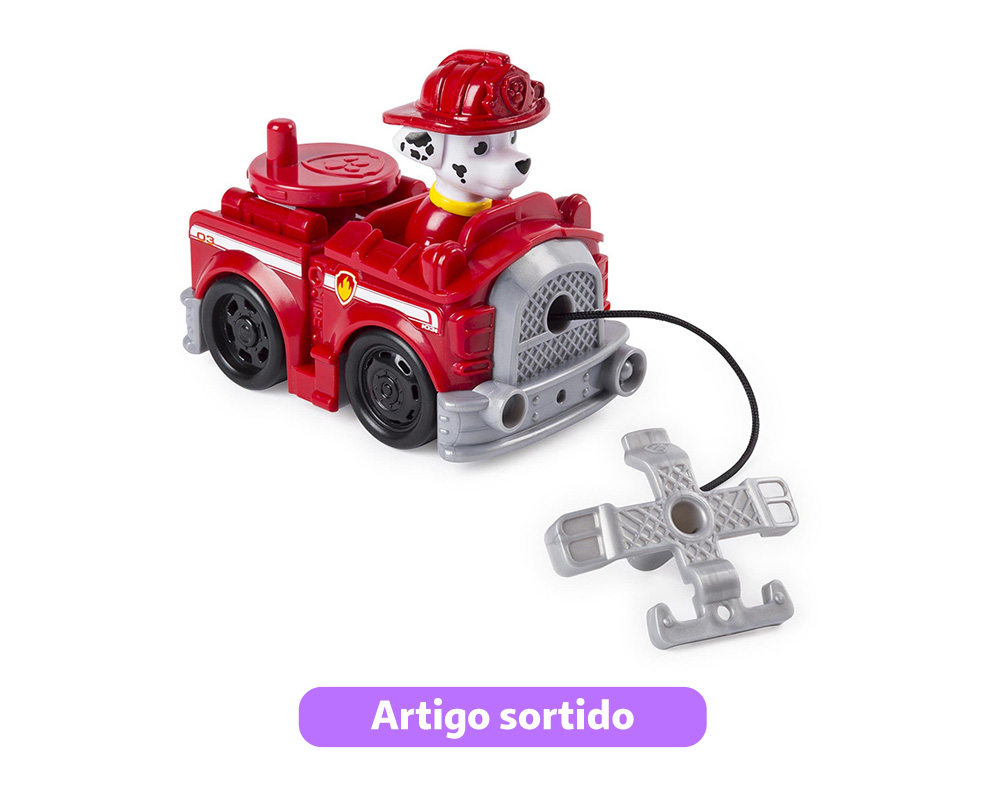 MINI VEÍCULOS PATRULHA PATA MODELOS SORTIDOS