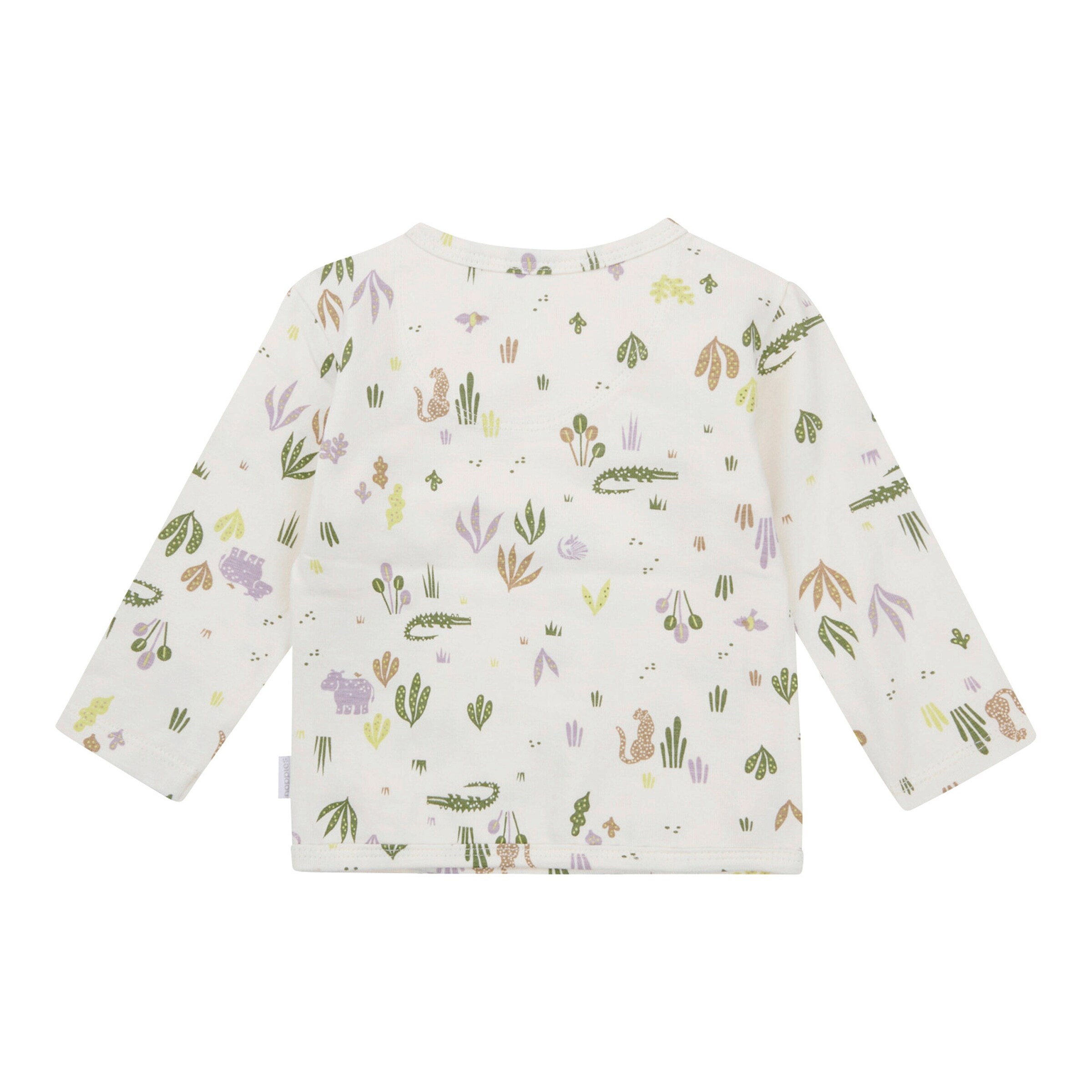 Noppies Wickelshirt langarm Safari natur/bunt