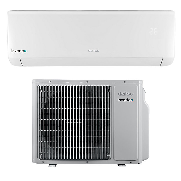 Pompe à chaleur air/air monosplit Daitsu 4600W - Unité intérieure + extérieure à faire poser