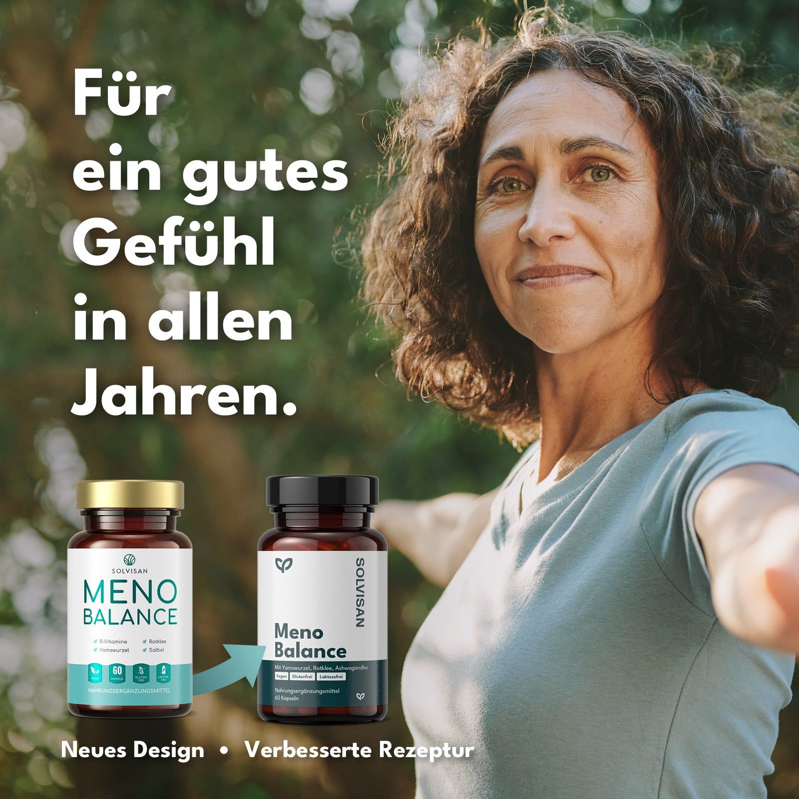 SOLIVSAN® Meno Balance  | Wechseljahre, Rotklee, Mönchspfeffer, Yamswurzel