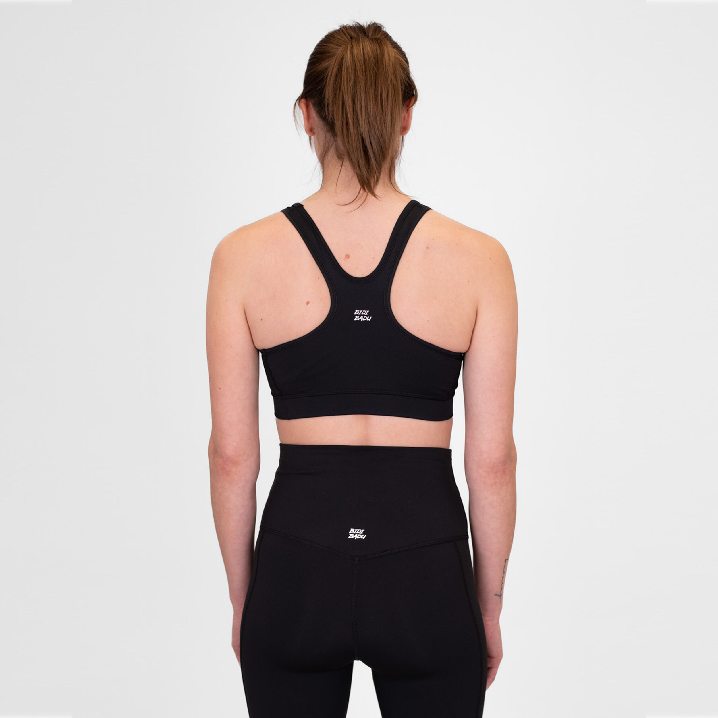 BIDI BADU Crew Medium Support Soutien-gorge Sport Femmes - Noir