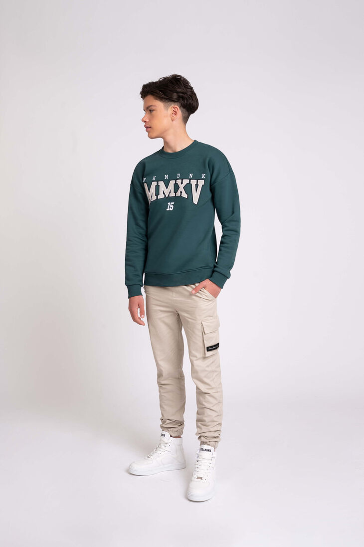 NIK & NIK groene nik & nik sweater fifteen sweatshirt