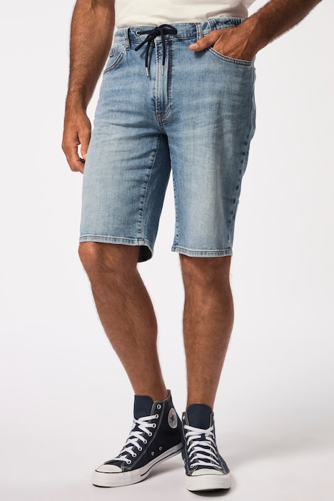 JP1880 Jeansbermuda, Lightweight, Schlupfbund, Modern Straight Fit, bis 8 XL