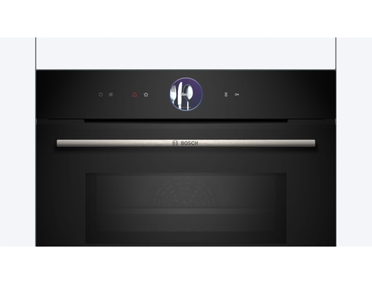 BOSCH - Four combiné micro-ondes CMG7761B1,Série 8, Micro ondes combiné compact