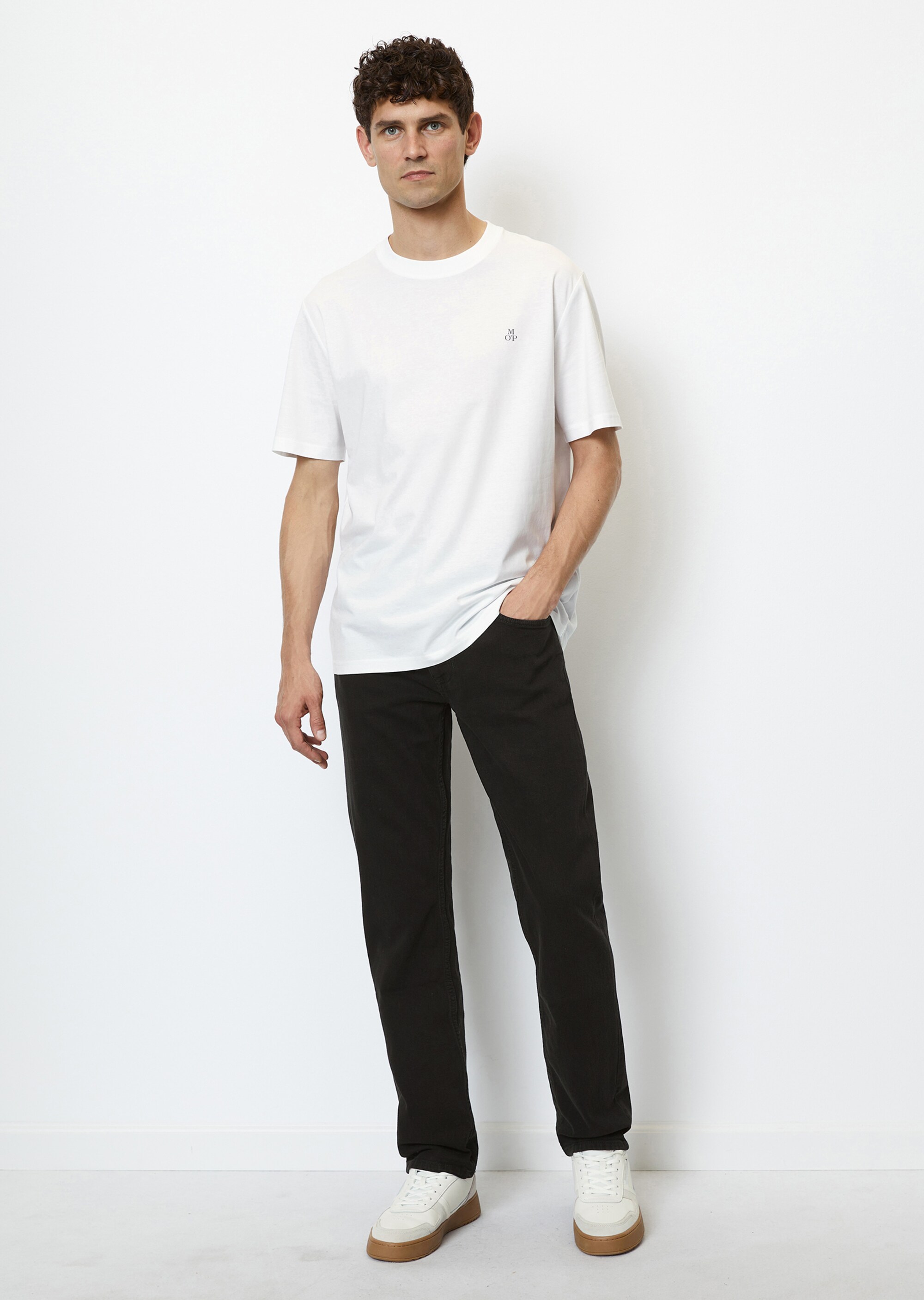 Jeans Modell KEMI regular aus Bio-Baumwolle-Mix