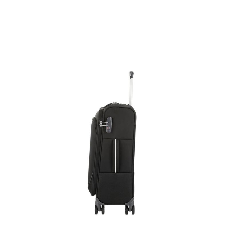 Valise cabine souple PopSoda 55 cm Noir