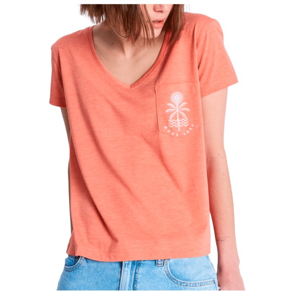 Roxy - Women's Laguna Green V Neck - T-shirt