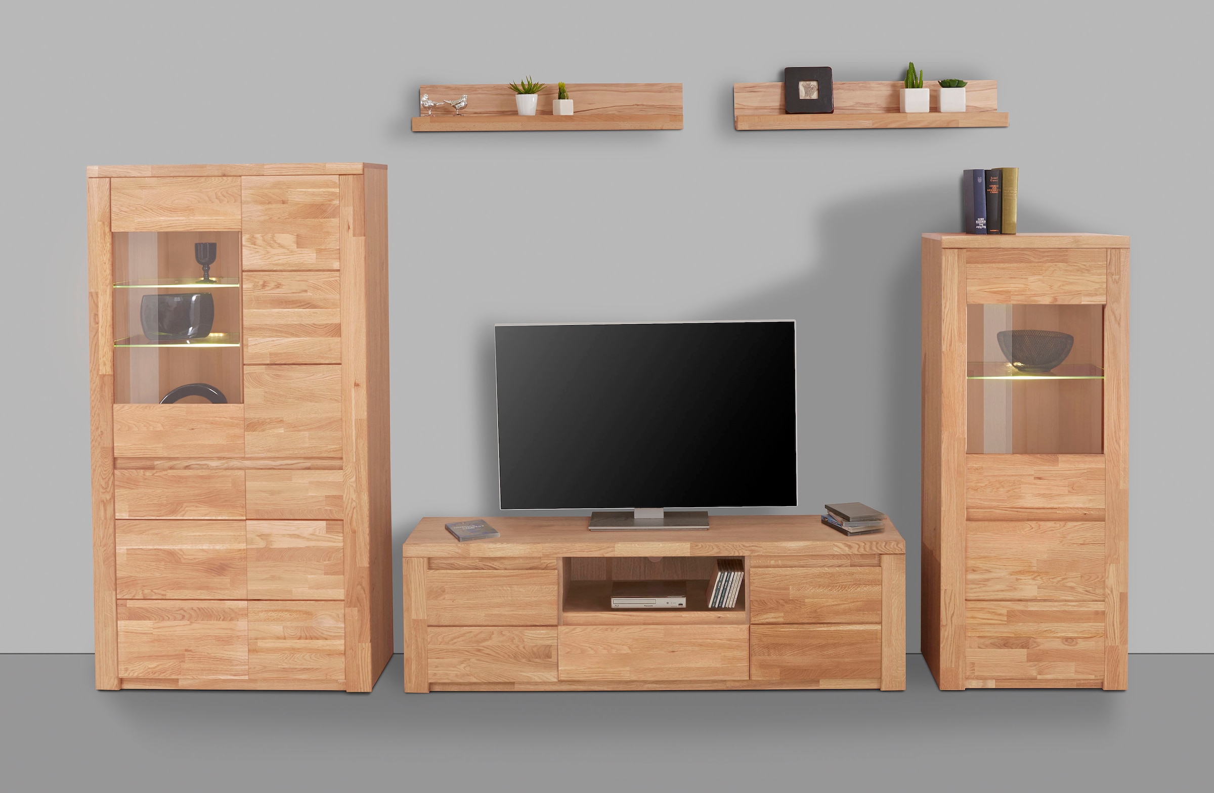 Home affaire Wohnwand »Burani« Set, 4 Stk. tlg.