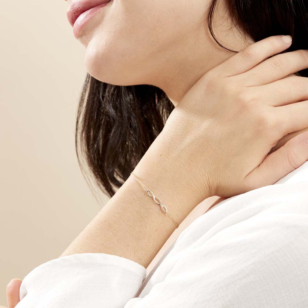 Bracelet Nucia Or Jaune Diamant