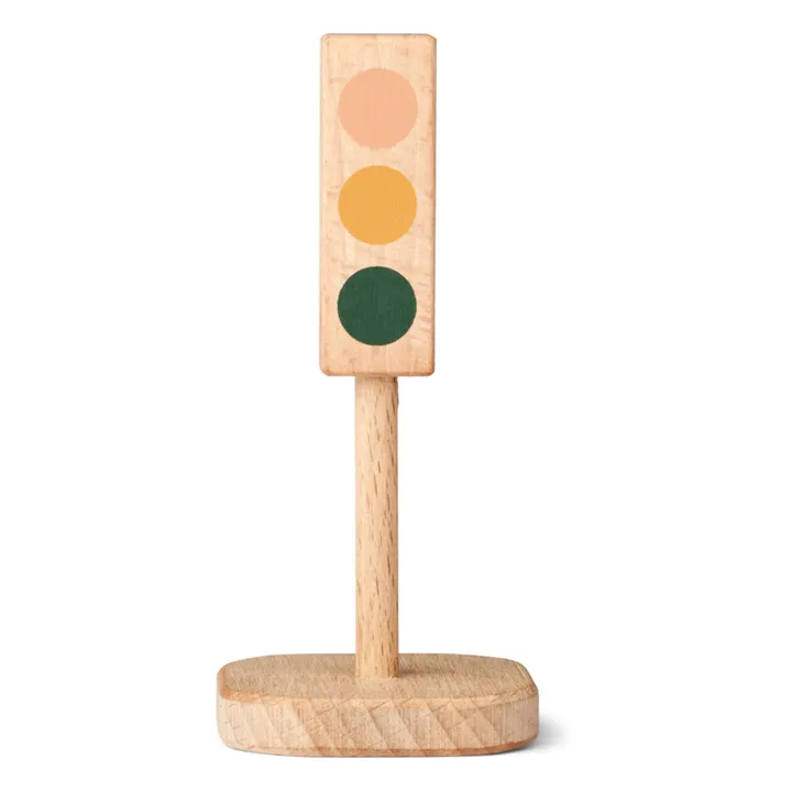 Liewood Panneaux de signalisation en bois - Set de 4 | Mustard multi mix