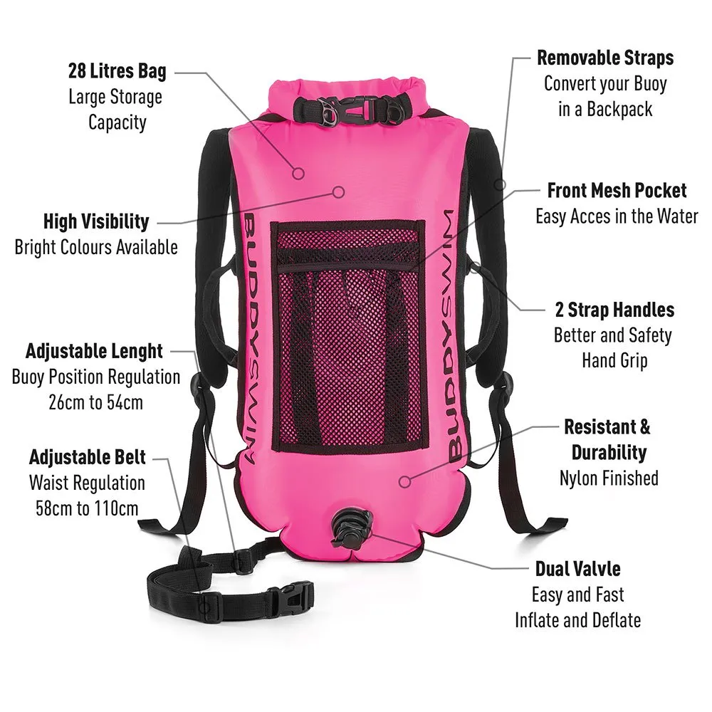 Buddyswim Boje mit abnehmbaren Rucksackträgern 28L