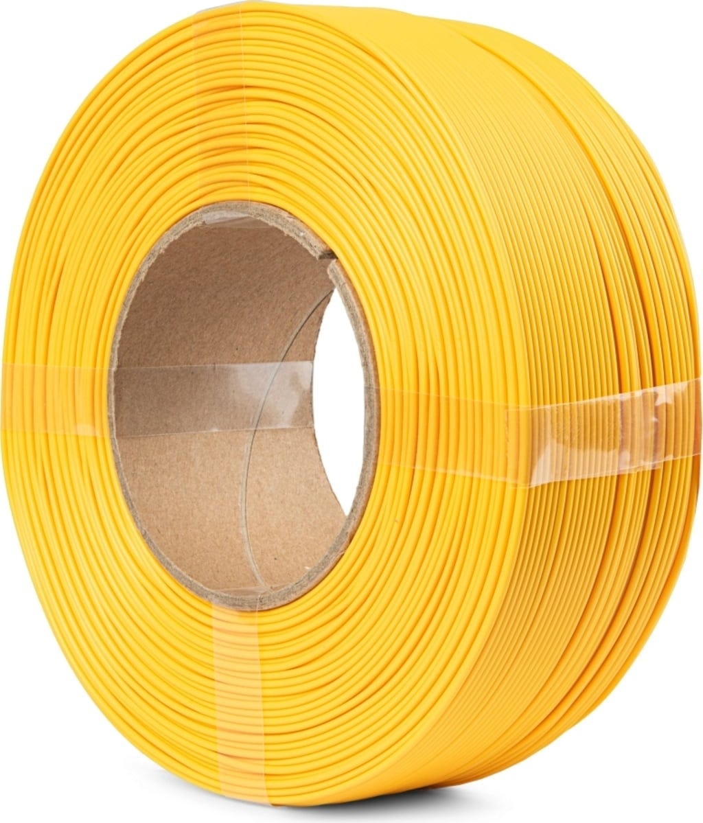 The Filament  Refill HT-PLA Tooling Yellow, 1,75 mm / 1000 g    Hitzebeständiges PLA Filament ohne Spule in Tooling Yellow