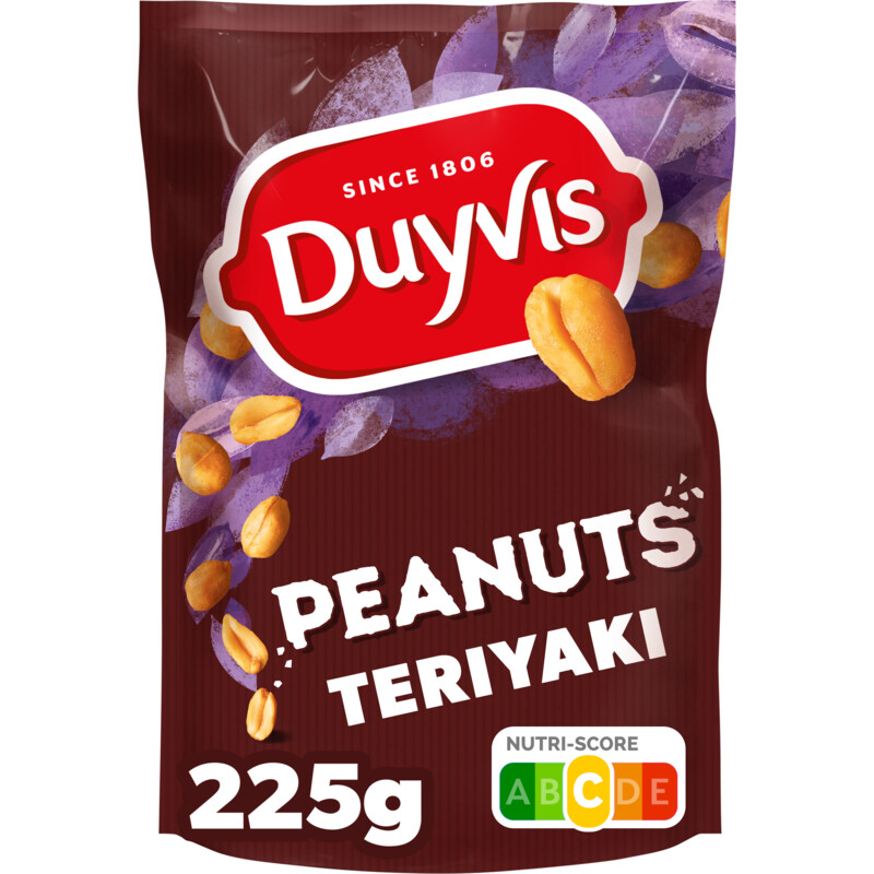 Duyvis Pinda's teriyaki gemarineerd