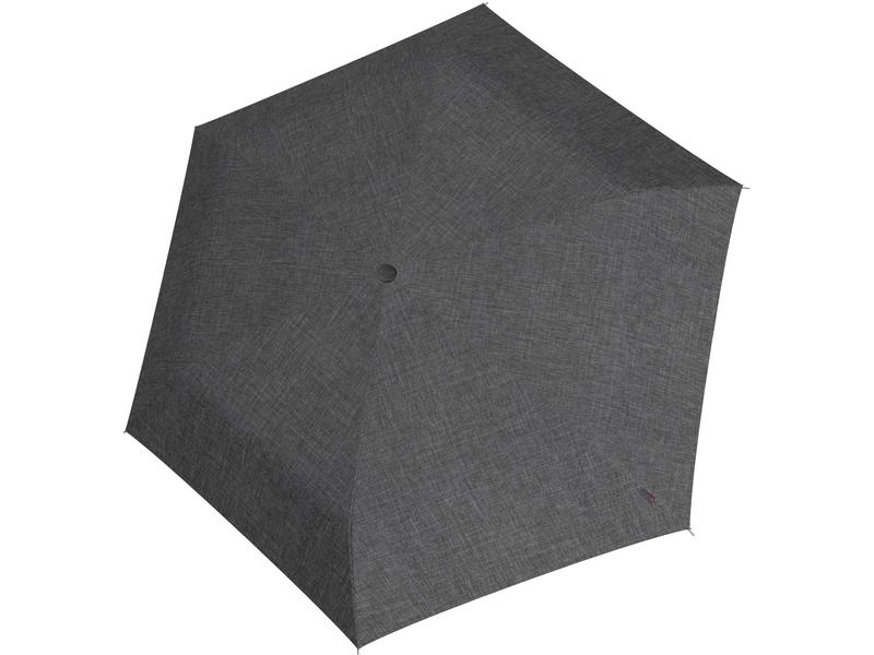Reisenthel Knirps Schirm Pocket Mini Twist Silver Regenschirm aus recyceltem PET