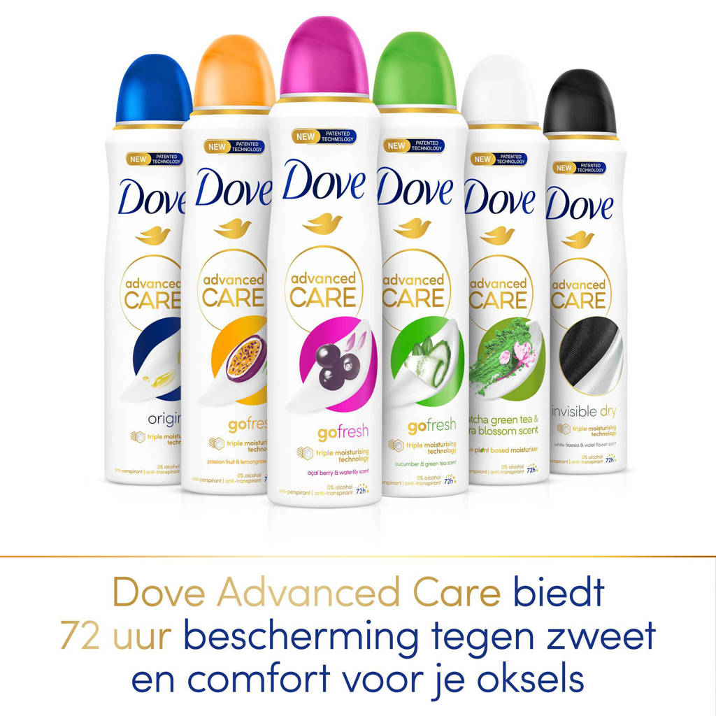 Ruikt lekkerAçai Berry & Waterlily anti-transpirant deodorant spray - 6 x 150 ml