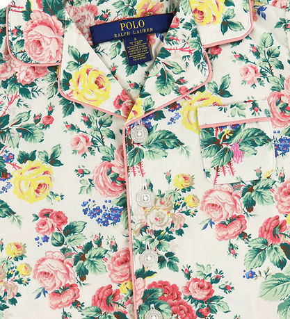 Polo Ralph Lauren Schlafanzug - Mehrfarbig m. Blumen
